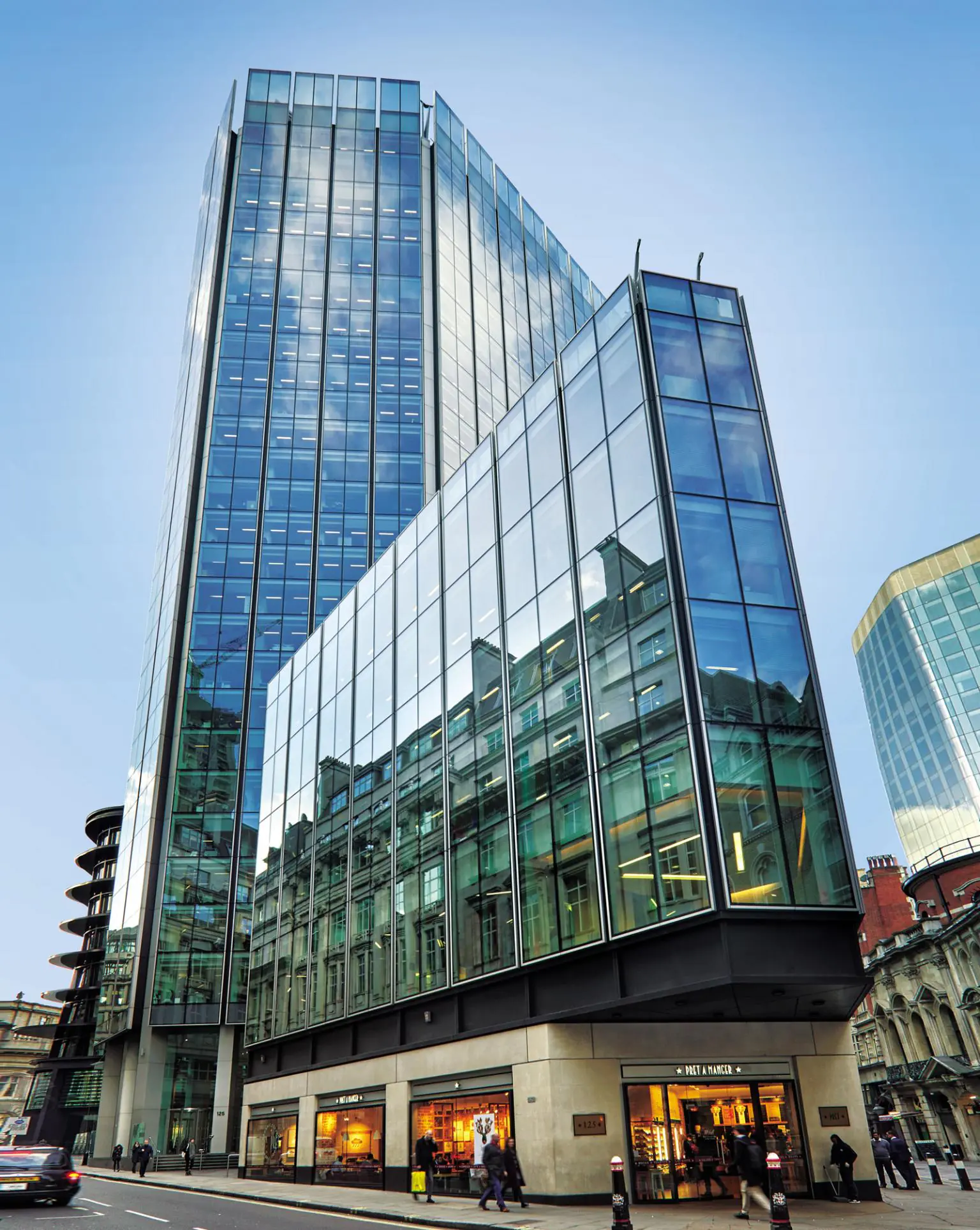 Commercial space for rent London, prime office rental space UK, office space in London's main financial district