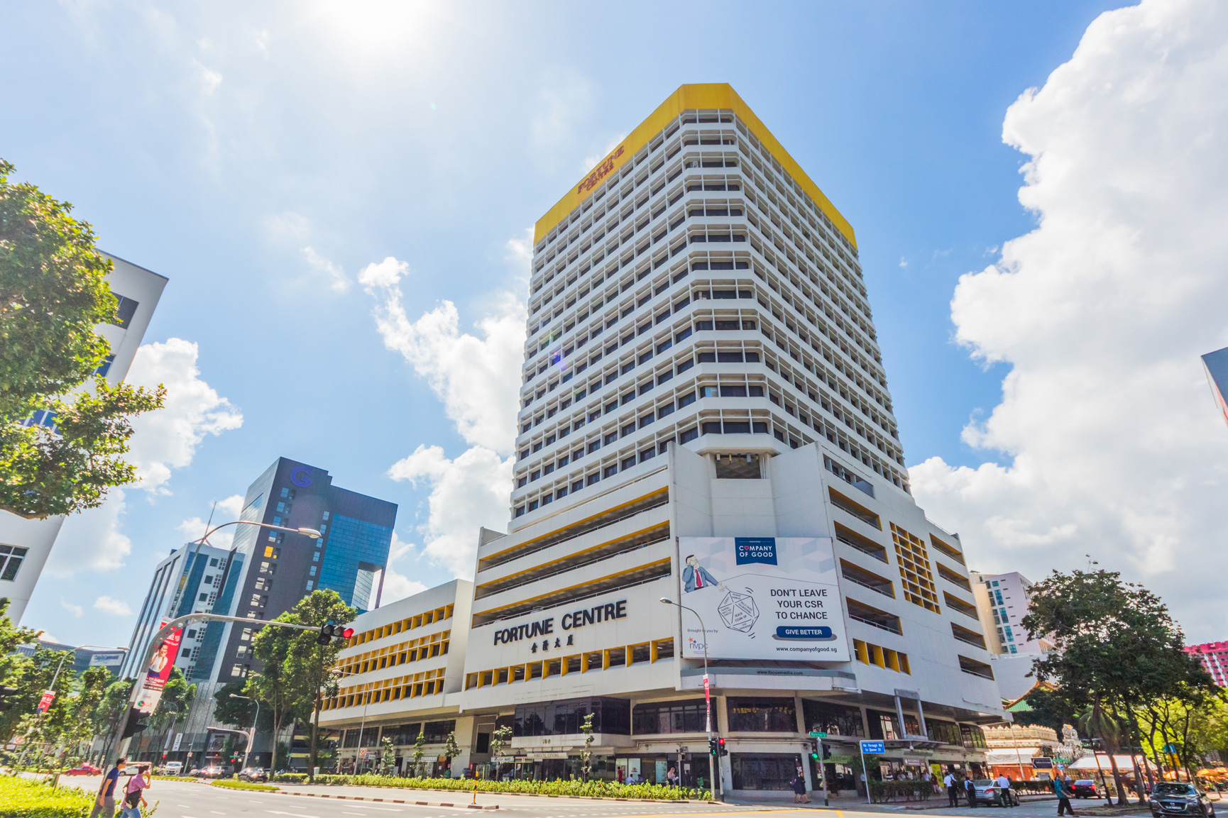 Vibrant Office & Retail Building in Downtown Singapore (Near Bugis Junction).