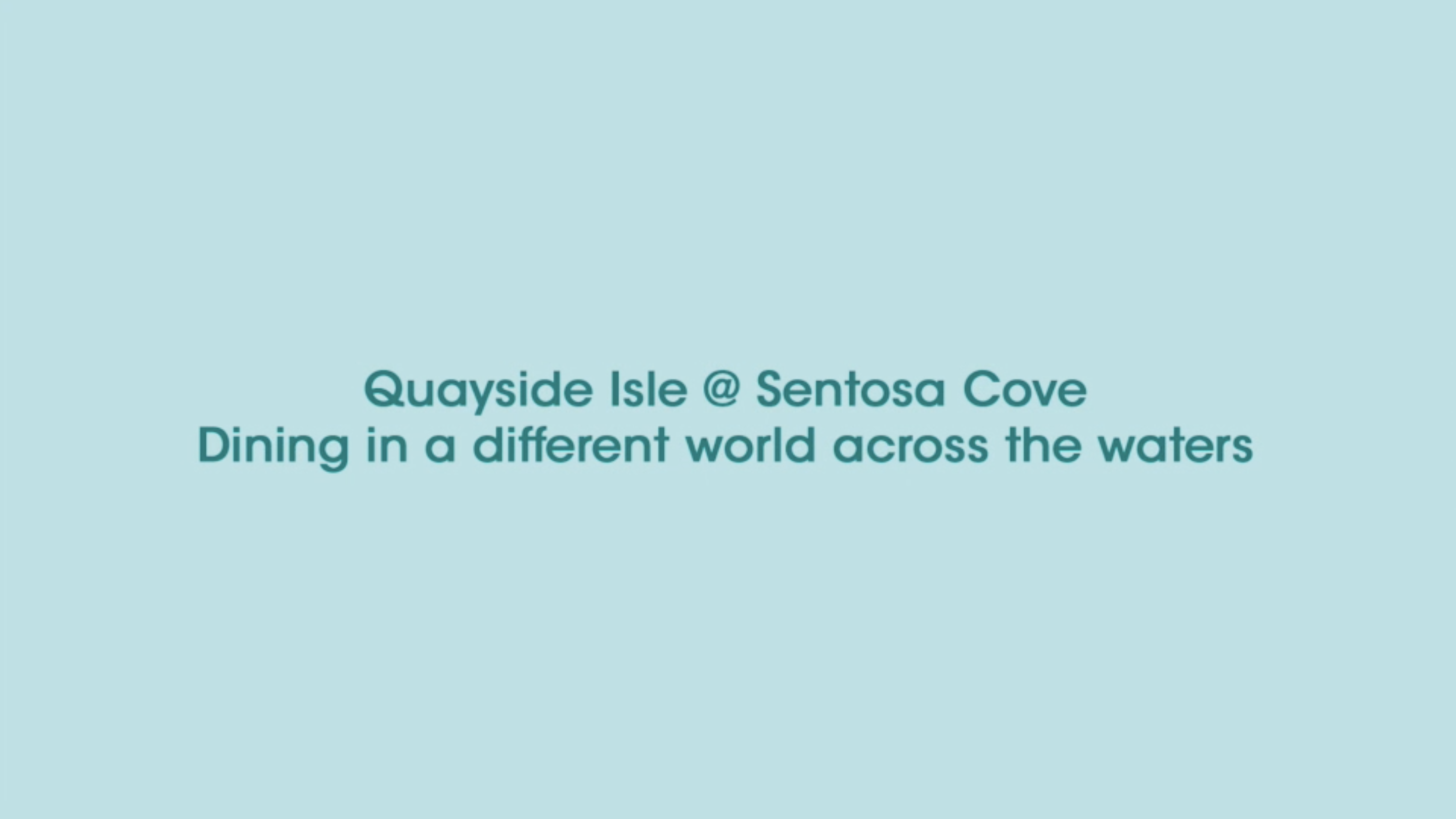 Quayside Isle @ Sentosa Cove